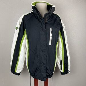 Crane Sports Hooded Ski/Snowboard Jacket Size M EUC